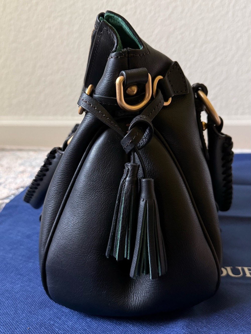 Dooney & Bourke Florentine Satchel in Black Black - Picture 7 of 15